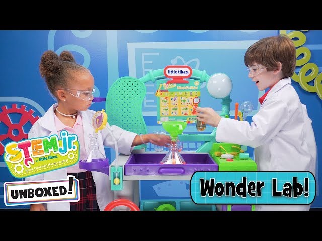 Unboxed! | STEM Jr. by Little Tikes | Episode 1: Wonder Lab | Ultimate STEM Lab for Kids