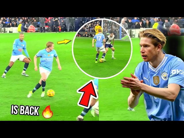 Is Back!! 🔥 See Kevin De Bruyne Vs Tottenham Hotspur | Crazy performance 🔥