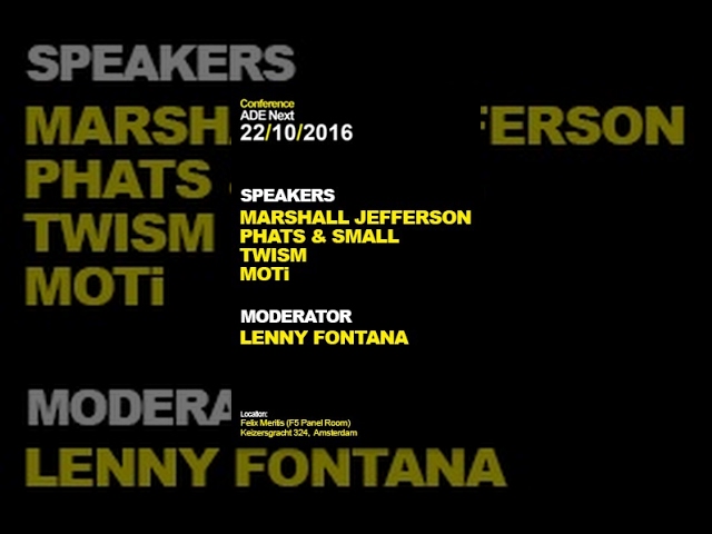 ADE NEXT CONFERENCE - How to Make a Dance Hit in 2016 (Amsterdam Dance Event 2016 Panel)