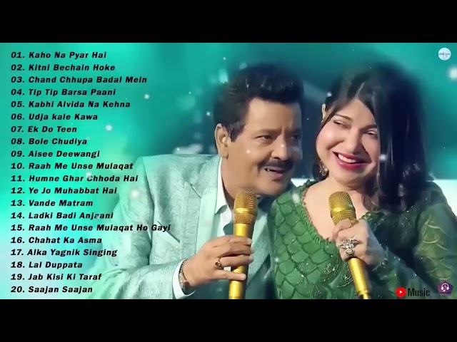 Udit Narayan Jha and Alka Yagnik Song II Hindi Audio Jukebox Collection II Best Of 90s सुपर हिट गाने