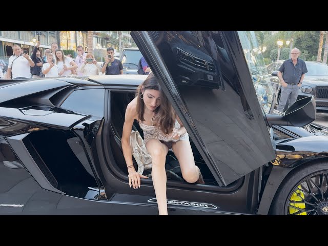 MONACO LADIES BEST SUPERCAR ARRIVALS PART.6 #monaco #supercars #viral #trending