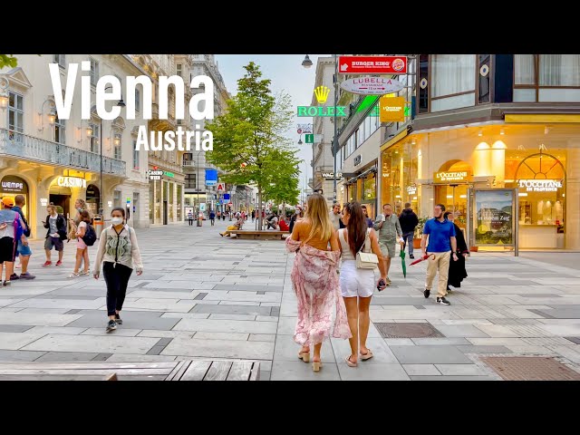 Vienna, Austria 🇦🇹 - Evening Walk - September 2021 - 4K-HDR Walking Tour (▶86min)