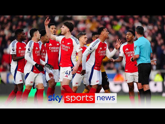 Arsenal fined £65,000 by The FA for failing to control their players during 1-0 win over Wolves