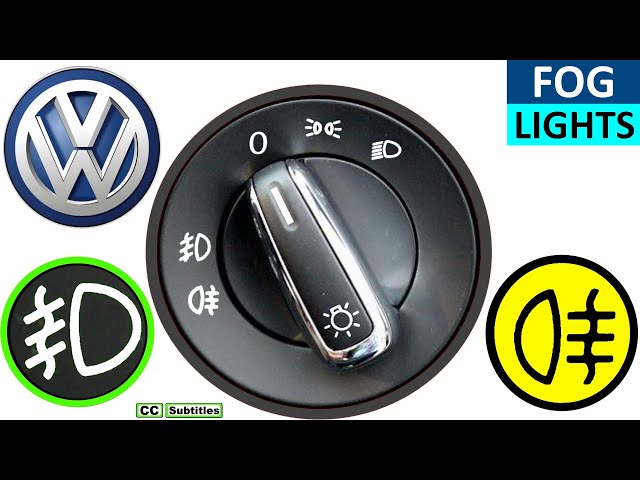 How to turn on Fog Lights on VW