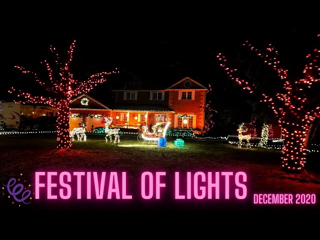 Where to see Christmas Lights in GTA | Old Scugog Road, Bowmanville, ON