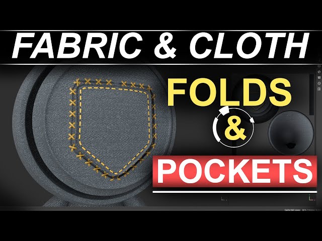 Substance-Painter: Fabric & Cloth Folds (FAST!!)