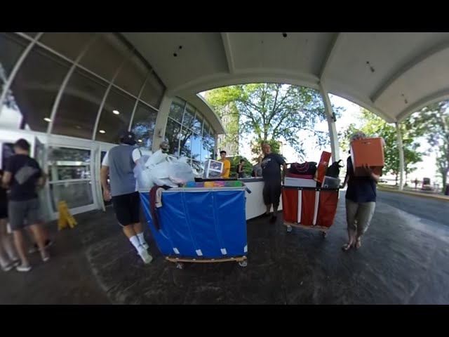 A 360 view of move-in day at WVU