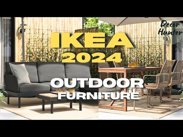 IKEA Outdoor Furniture and Outdoor Decor Ideas | #ikea