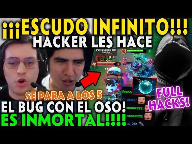 😲Matthew y Leostyle SORPRENDIDOS x como HACKER les hace el BUG de LONE DRUID con ESCUDO INFINITO