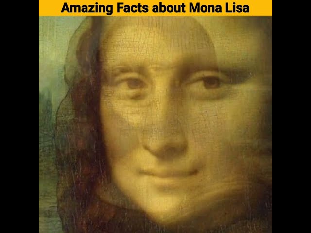 Mona Lisa Painting Secrets | facts shorts | unknown facts | #youtubeshorts #shorts