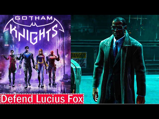 GOTHAM KNIGHTS Walkthrough Gameplay Part 16 - Friends in Need Saving Lucius Fox