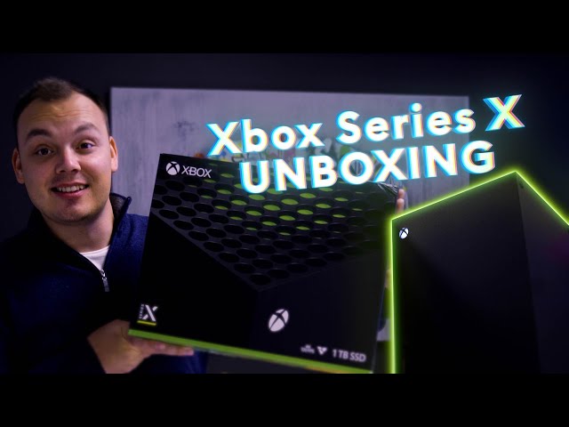 XBOX Series X UNBOXING!