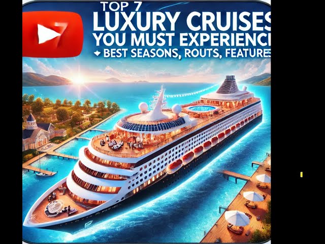 Top 7 Luxury Cruises You Must Experience | Best Seasons, Routes, and Features!