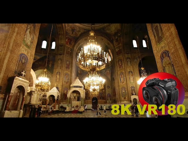 SOFIA a look inside St. Alexander Nevsky Cathedral BULGARIA 8K 4K VR180 3D Travel