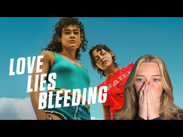 lesbian watches love lies bleeding for the first time!