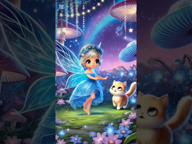 Adorable fairies🧚‍♀️with cats😺