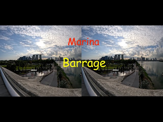 [180VR] Marina Barrage, Singapore