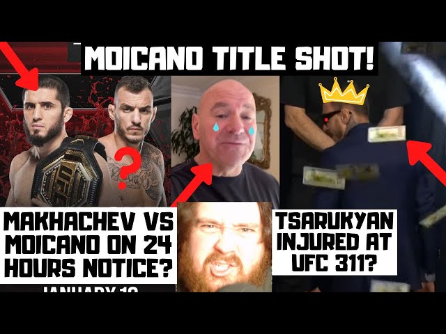 Tsarukyan INJURED? Islam Makhachev vs Renato Moicano FOR THE TITLE! UFC 311 News Reaction