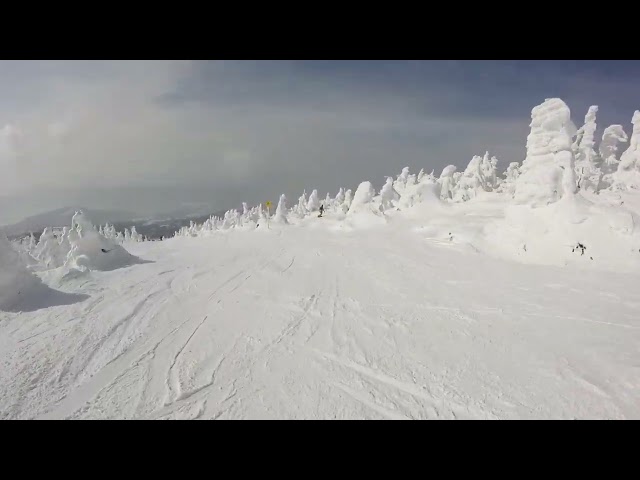 Zao, Yamagata, Sangoro, Japan. Snow Monsters, Bus Ride, Snow Boarding, Onsen, Ski Resort, Forest Inn