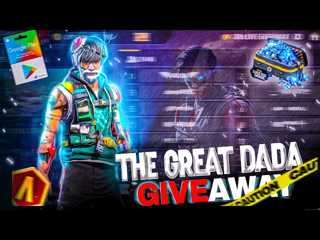 [LIVE🔴] GIVEAWAY ON 50 LIKES  [TG-DADA]