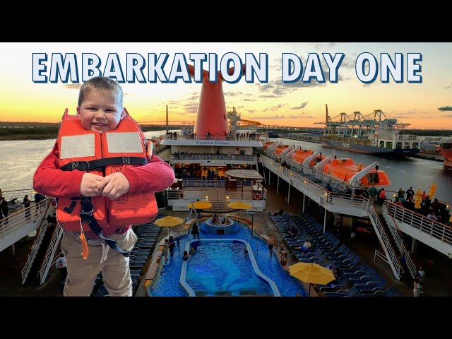 BOARDING DAY- What to expect on Carnival Elation Embarkation (Cruise vlog)