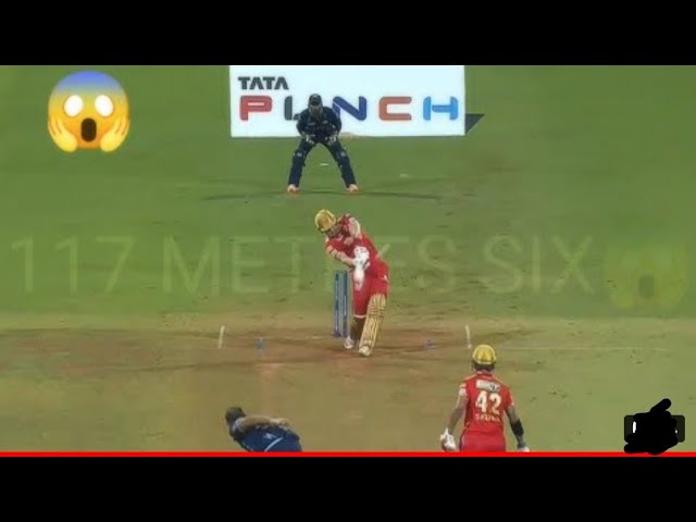 Liam Livingstone 117 meters 😱😱😱 biggest six in IPL HISTORY #liamlivingstone #tataipl2022 #biggestsix