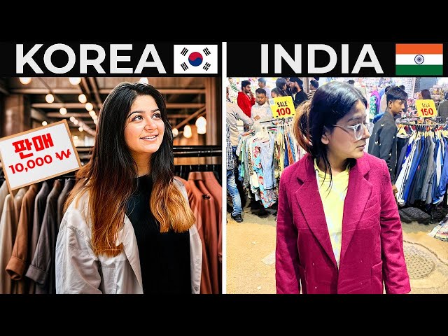 India's Cheapest Market vs Korea's Cheapest Market