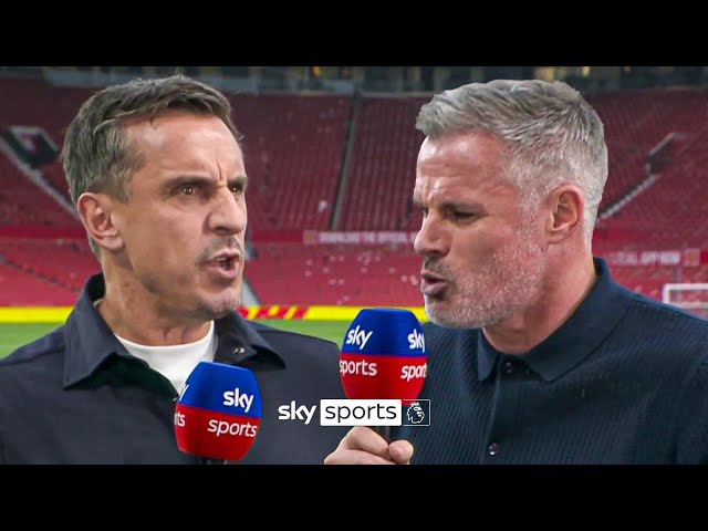 "What are you talking about?!" | Carra and Nev HEATED argument over Man United 😡