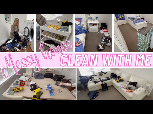 *NEW* REAL LIFE MESSY HOUSE🏠 CLEAN WITH ME 2022 | MOM LIFE CLEANING MOTIVATION | CLEANING ROUTINE