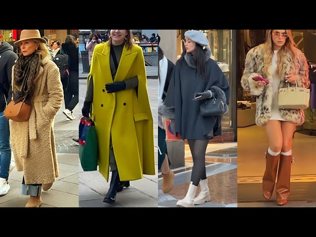 LATEEST MILAN STREET FASHION 2025 | ELEGANT & LUXURY OUTFITS TRENDS INSPIRED BY ITALIAN STYLE