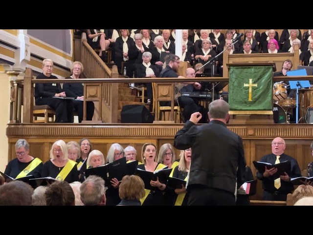 Six Choirs”Dougie Mac Choir” singing Hallelujah”