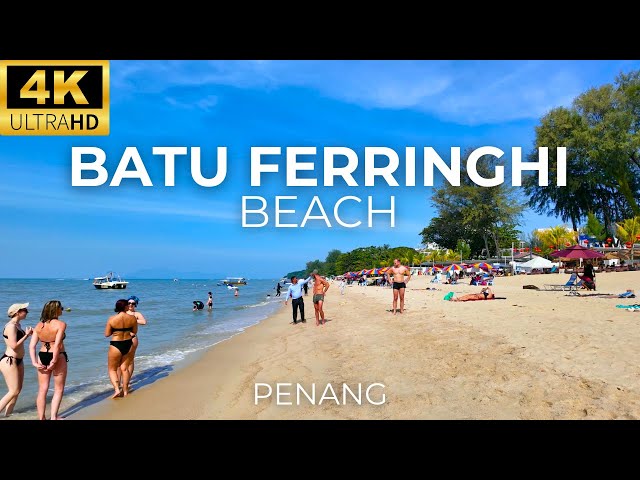 BATU FERRINGHI BEACH WALK // PENANG, MALAYSIA // 4K