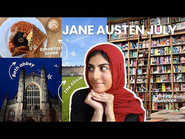 visiting bookshops, staying in a Georgian era house and celebrating Jane Austen July | Bath Edition