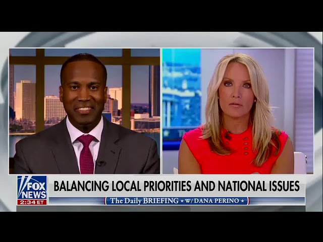 John James joins Fox News' Dana Perino on The Daily Briefing