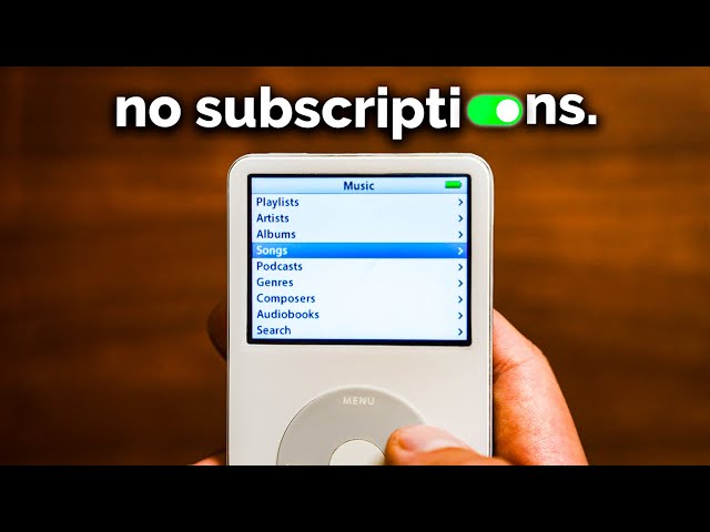 why I'm still using an iPod in 2025