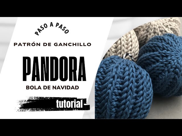 Adornos de Crochet ¿Te animas a tejer la Bola de Navidad Pandora? #HolidaysWithYouTube