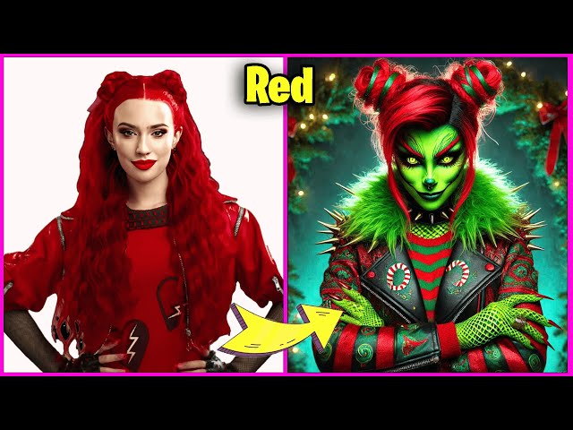 DESCENDANTS THE RISE OF RED CHARACTERS AS GRINCH