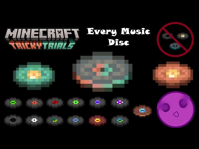 Every Minecraft Music Disc 1.21 No 5, 11, 13