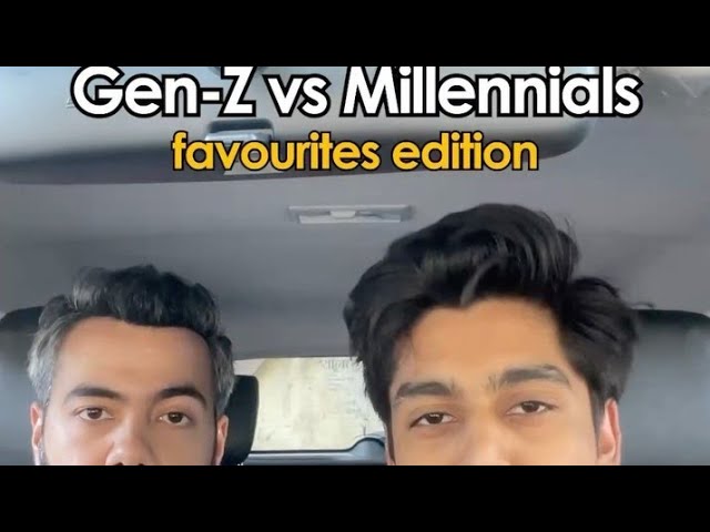 Genz vs Millennial part-1