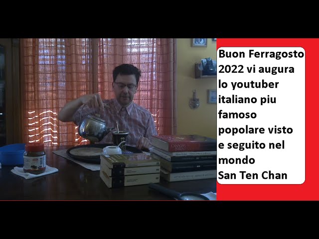 Buon Ferragosto 2022 vi augura lo youtuber italiano più famoso popolare visto e seguito nel mondo