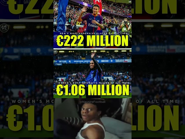 The Gap between the MOST EXPENSIVE Men's and Women's Football Transfers is STAGGERING! 😳💰