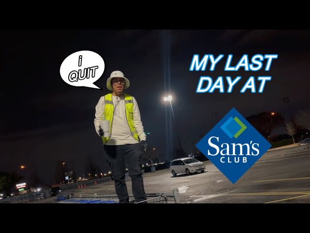 Life as a Sam's Cart Pusher - My Last Week At Sam's Club