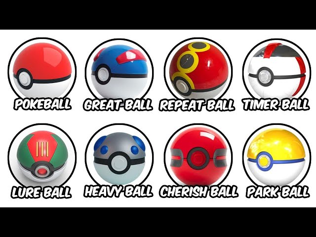 Every Pokeball Explained In 24 Minutes