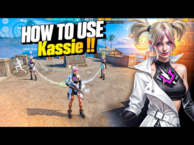 HOW TO USE ( KASSIE ) CHARACTER || NEW KASSIE CHARACTER FULL DETAILS