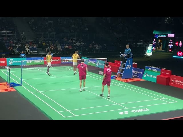 Satwiksairaj RANKIREDDY/Chirag SHETTY vs KANG Min Hyuk/SEO Seung Jae - Malaysia Open 2024