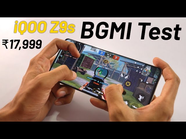 iQOO Z9S UNBOXING  and BGMI TEST *All Rounder Phone*