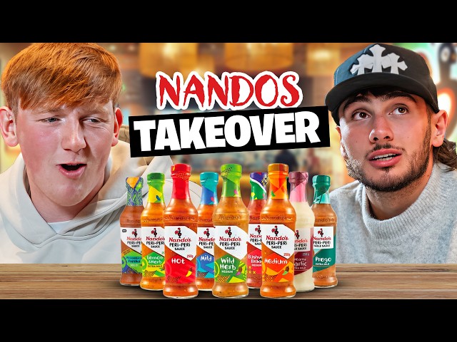 Danny And Ginge TAKEOVER Nandos!