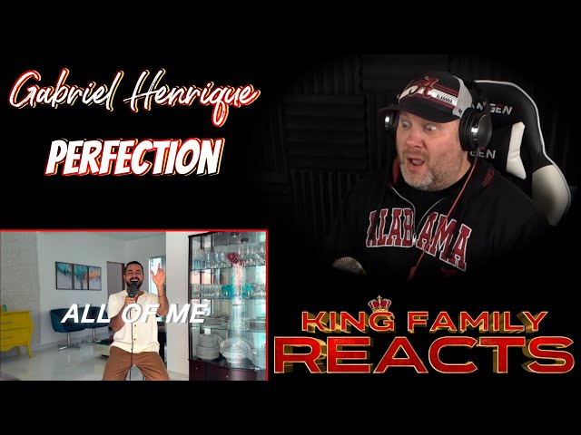 Gabriel Henrique - All of Me | REACTION