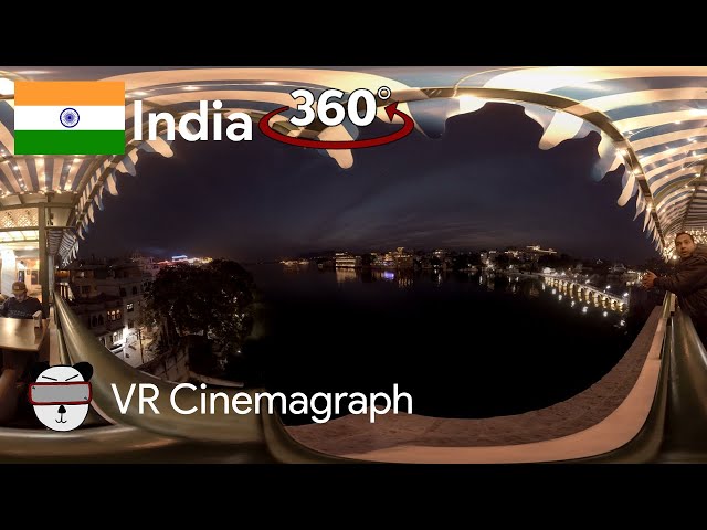 📽 360° Cinemagraphs: Sunset Skies In Rajasthan | Udaipur, India 🇮🇳