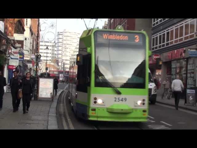 Tramspotting in Croydon - street running